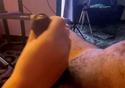 I Masturbate a Giant Colombian Black Cock
