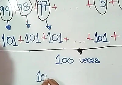 8. Arithmetic: Addition From 1 to 100