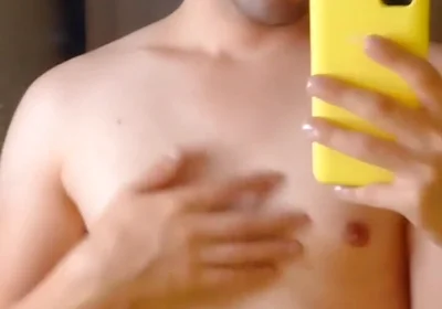 Naked on Mirror