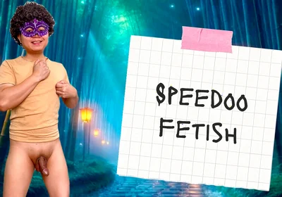 A Big Cock Is Hiding Behind His Speedo