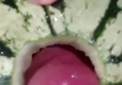 Fucking a Watermelon- the Best Fruit to Fuck
