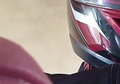 Motorcyclist Has a Huge, Monstrous Penis Crown.