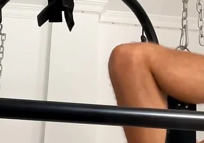 Me in the Sling with My Hubby.