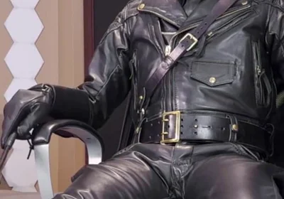 Chilling in Leather
