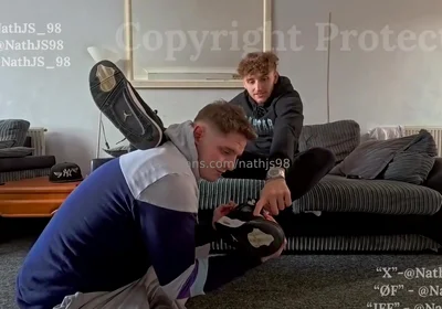 Master stinky socks licking