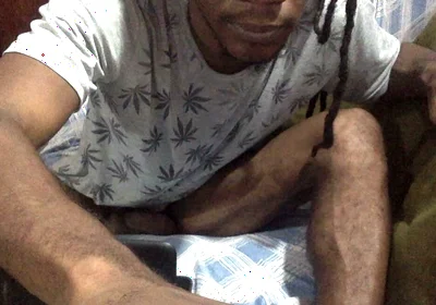 Caught Black Sexy Boy Masterbating