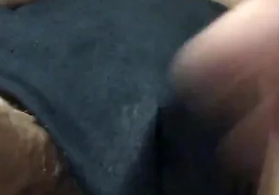Playing with athletic cup & cock JO