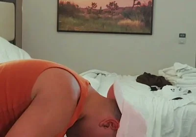Latin Bottom Gets Pounded by White Muscle Bear Daddy