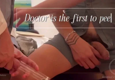 Stepson's Medical Exam in Front of Stepdaddy - Part 2: the Urine Samples