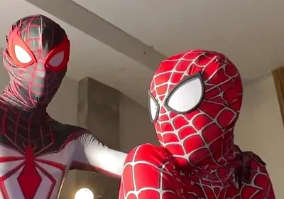 Big Dick Tag Team Group Gay Sex Spider Bro!