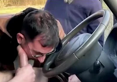 Gay Truck Stop Group Encounter Outdoor Cruising With Multiple Guys