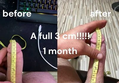 3 Cm Penis Lengthening Exercise in 1 Month