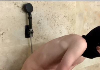 Handjob in the Bathroom