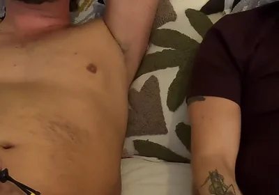 His First Time Trying Estim