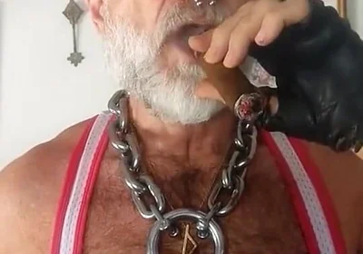 Stepdaddy Lighting His Gar