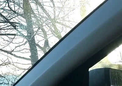 Erking off in the Car and Cumming - Uncut Cock