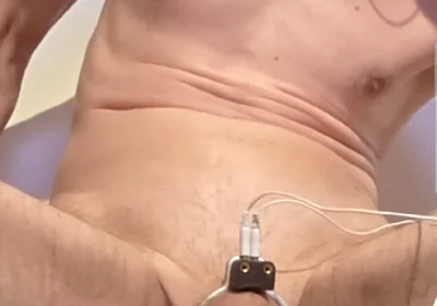 My Put My Asked to Put a Leash Around My Balls and Pull on It with My Mouth