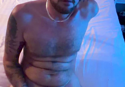 Tattooed Cub Wanking in Hotel Room