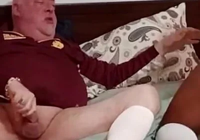 Coach Gets Horny and Player Helps Him Cum.