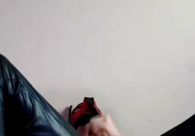 Puppy Jerks off with Lovense