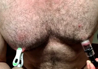 Bodybuilder Daily Nipple Training Routine