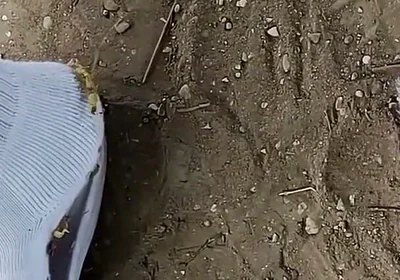 Making Socks Dirty in Slides - Used Socks and Slides and Uncut Soft Cock