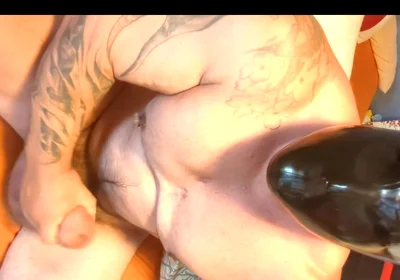 Masked with Big Cock in Hand