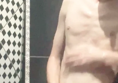 Kedoimath - a Skinny Twink in the Shower Rubbing the Soap in His Wet Body