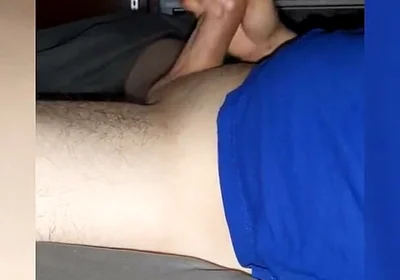 Big White Cock Gets Jerked Until Cum 2