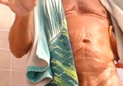 9-26-26 Naked After Tan Shower and Big Bad Leroy Brown Gets a Ride