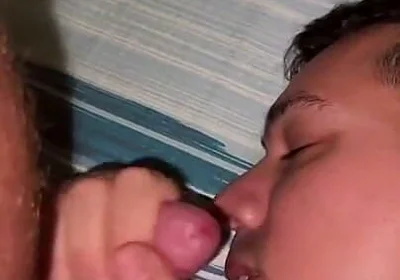 I Give Him a Handjob and He Cums on My Face
