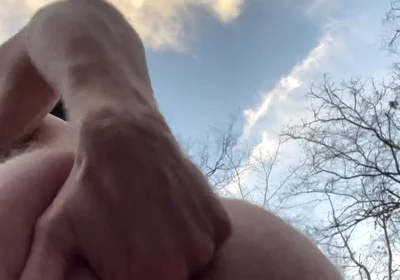 Outdoor Masturbation on My Hike