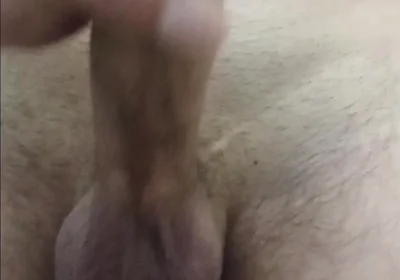 Solo Beautiful Big Dick Masturbation Close, Open Head Leaking!