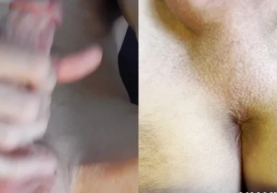 My Orgasm From Two Different Views - Cumshot and Anal Contractions
