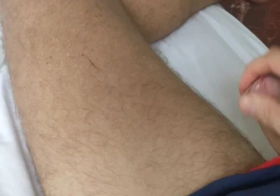 Cum on My Leg