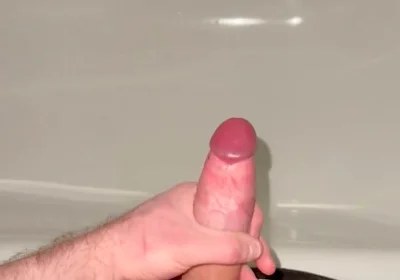 Hot German Guy After the Gym - Look How Hard I Am, Massive Load in the Bathtub