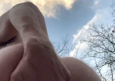 Outdoor Masturbation on My Hike