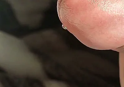 Uncut Close up Jerk off and Cum