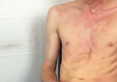 Cute German Twink Felix (21) Pissing and Jerking off