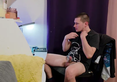 Watch My Big Dick Grow and Cum