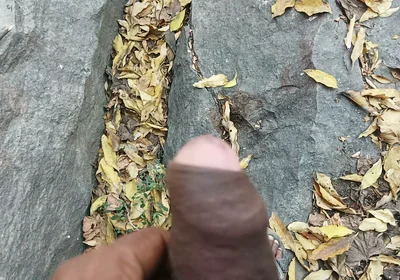 Tamil Boy Masturbating in the Forest