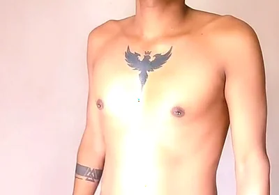 Teasing and Stroking Inside Briefs