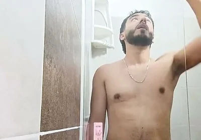 So Hot Masturbating in the Bathroom