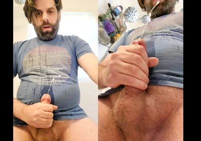 Watch Me Wet Myself and Cum From Two Angles at Once!