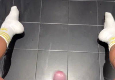 Masturbating in the Bathroom of the Hotel