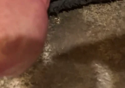 Hot Dilf Big Uncut Cock Naked Wanking and Cumming in Bathroom - Rockardglans 216