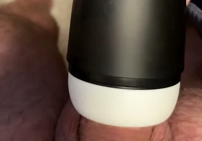 Hands Free Huge Orgasm Cum Collecting