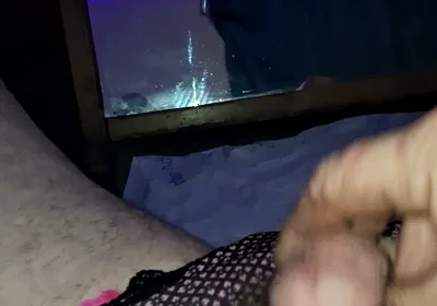Piss and Cum!!! Panty Pee
