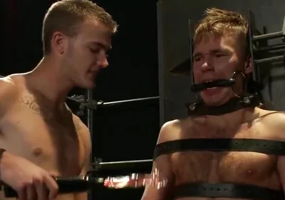 Bar Bondage Hookup 2