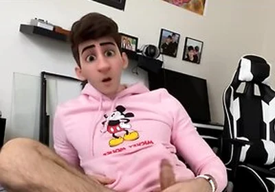 Cartoon Anime Boy Humps Pillow And Masturbates